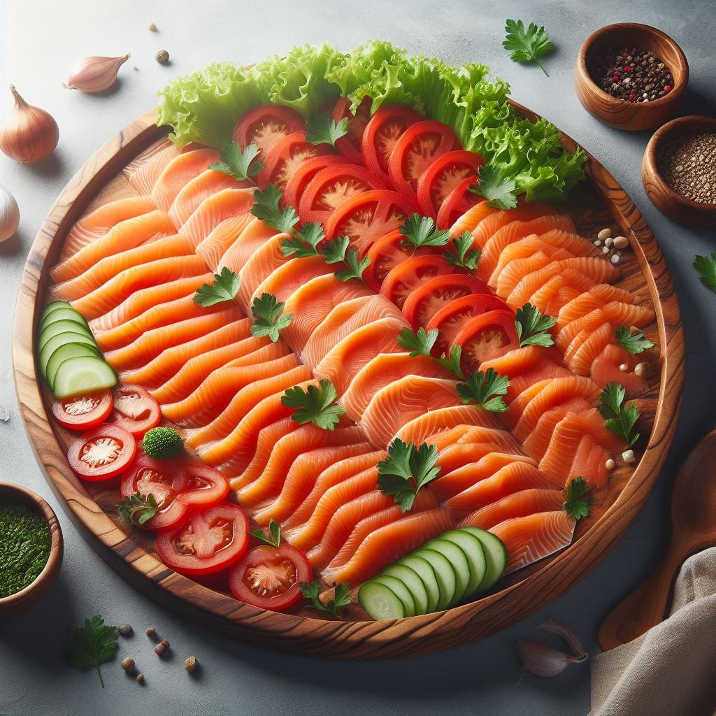 come servire il salmone affumicato